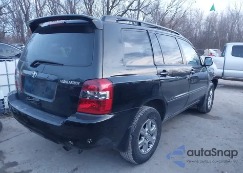2007 Toyota Highlander V6 z USA, uszkodzony, nr VIN JTEEP21A770214834